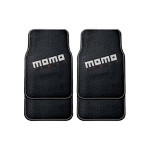 Set de covoraș pentru podea auto MOMO CM009BG Negru/Roșu PVC