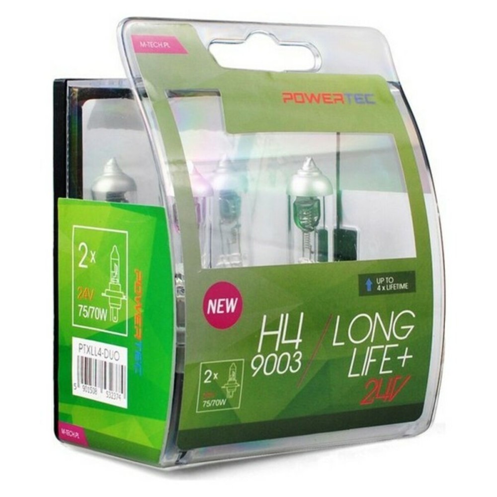 Bec incandescent M-Tech MTECPTXLL4-DUO H4 Lungă durată