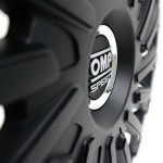 Capac de roată OMP Stinger Speed Negru Argintiu 13" (4 uds)