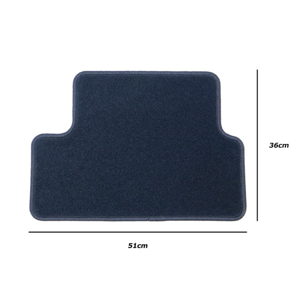 Covor de podea auto OCC Motorsport OCCNS0035 Negru