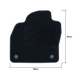 Covor de podea auto OCC Motorsport OCCVW0036