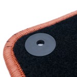 Covor de podea auto OCC Motorsport OCCPG0008YE Portocaliu