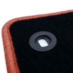 Covor de podea auto OCC Motorsport OCCRT0032YE Portocaliu