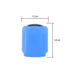 Set de dopuri OCC Motorsport OCCLEV004 4 Unități Fosforescent Albastru