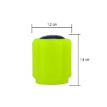 Set de dopuri OCC Motorsport OCCLEV005 4 Unități Fosforescent Galben