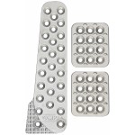 Pedale OMP OA/1020 Aluminiu Lung 3 Piese