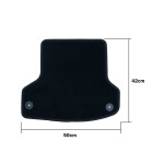 Set de covoraș pentru podea auto OCC Motorsport OCCD0007 5 Piese