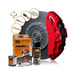 Set de pictură Foliatec 2160 RACING Etrierele de frână 3 Piese Roșu
