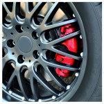 Set de pictură Foliatec 2160 RACING Etrierele de frână 3 Piese Roșu