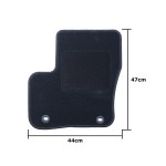 Set de covoraș pentru podea auto OCC Motorsport OCCFD0027 FORD KUGA I 5 Piese