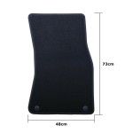 Set de covoraș pentru podea auto OCC Motorsport OCCBW0014 Bmw E64 Serie 6 Cabrio 5 Piese