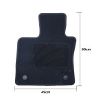 Set de covoraș pentru podea auto OCC Motorsport OCCBW0017 Bmw E71 X6 5 Piese