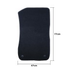 Set de covoraș pentru podea auto OCC Motorsport OCCBW0029 Bmw E93 Serie 3 Cabrio 5 Piese