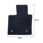 Set de covoraș pentru podea auto OCC Motorsport OCCBW0041 Bmw F15 X5 5 Piese