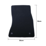 Set de covoraș pentru podea auto OCC Motorsport OCCBW0041 Bmw F15 X5 5 Piese