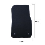 Set de covoraș pentru podea auto OCC Motorsport OCCBW0046 Bmw F23 Serie 2 Cabrio 5 Piese