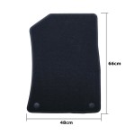 Set de covoraș pentru podea auto OCC Motorsport OCCBW0047 Bmw F25 X3 5 Piese