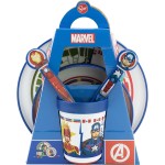 Set de Menaj pentru Copii The Avengers CZ11304 Plastic (5 Piese)