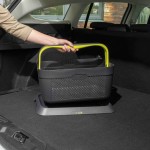 Coș pentru portbagajul mașinii Armster V01344 Negru Plastic