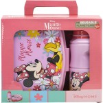 Cutie de Prânz cu Bidon Minnie Mouse CZ11278 380 ml 17 cm Plastic