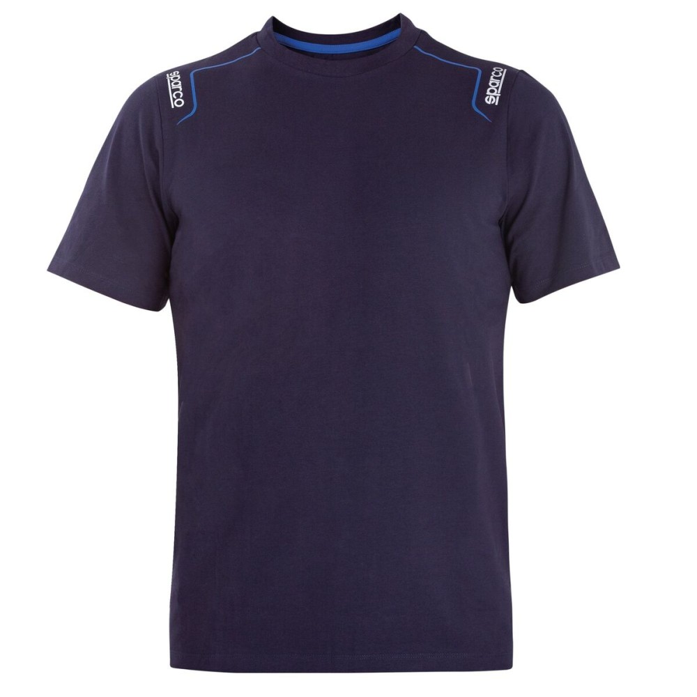 Tricou cu Mânecă Scurtă Bărbați Sparco TECH STRETCH Bleumarin
