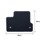 Set de covoraș pentru podea auto OCC Motorsport OCCMZ0003 Mazda 3 5 Piese