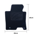 Set de covoraș pentru podea auto OCC Motorsport OCCHY0014RD Roșu Hyundai i30 5 Piese