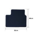 Set de covoraș pentru podea auto OCC Motorsport OCCHY0014RD Roșu Hyundai i30 5 Piese