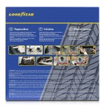 Capac de roată Goodyear GOD9085 Negru Bicolor Argintiu 15" (4 Unități)