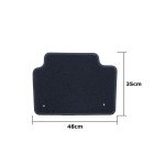 Set de covoraș pentru podea auto OCC Motorsport OCCBW0020YE Bmw E83 X3