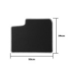 Set de covoraș pentru podea auto OCC Motorsport OCCFT0004YE FIAT 500L 5 Piese