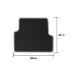 Set de covoraș pentru podea auto OCC Motorsport OCCRT0038YE Galben Renault Modus 5 Piese