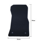 Set de covoraș pentru podea auto OCC Motorsport OCCBW0070LOG BMW G22 Serie 4 Coupe 5 Piese