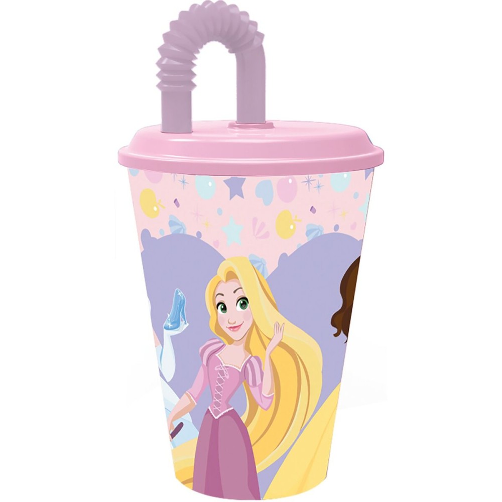 Pahar cu Pai Disney Princess CZ11362 430 ml