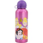 Sticlă de apă Disney Princess CZ11260 530 ml Roz Aluminiu