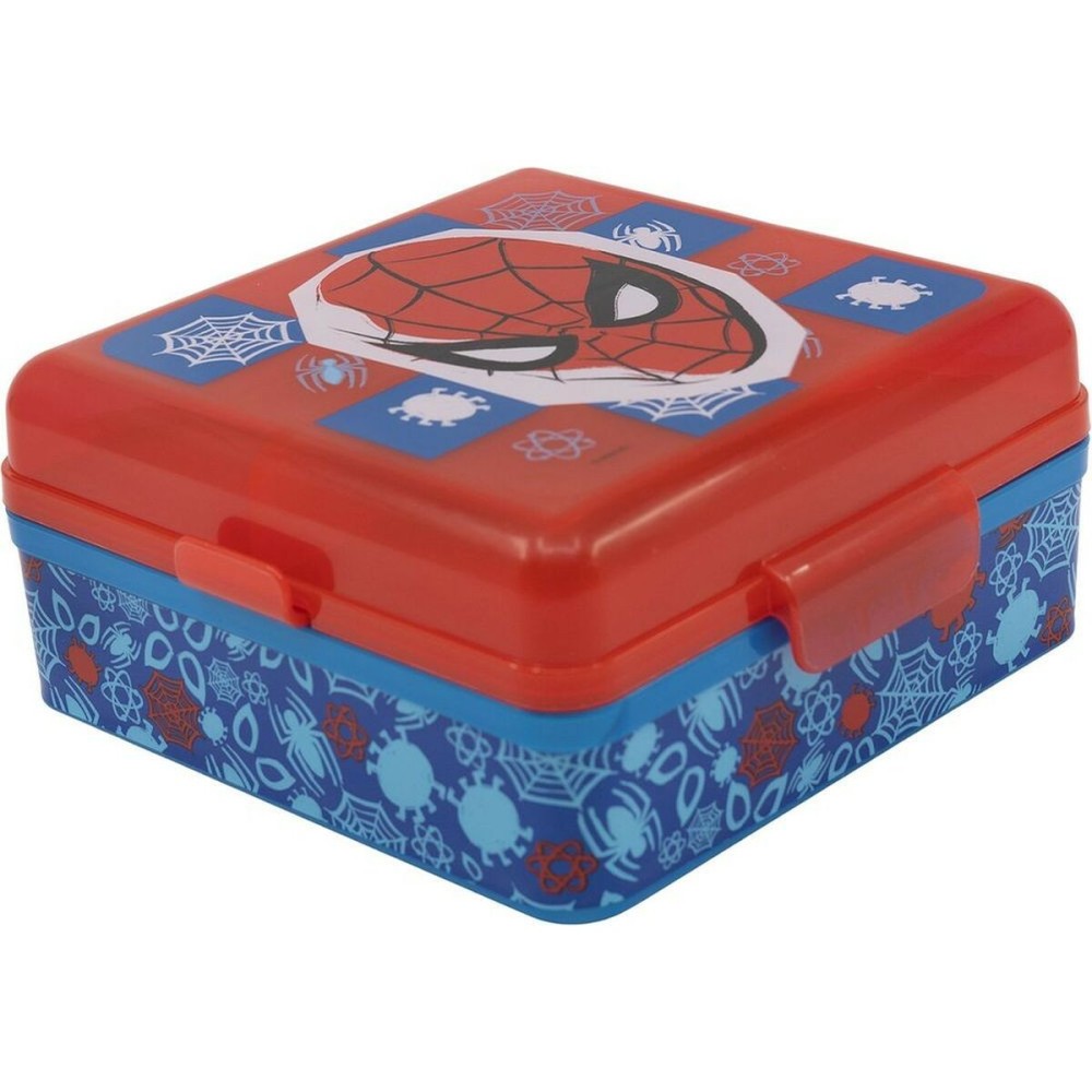 Cutie de Mâncare cu Compartimente Spider-Man CZ11274 Multicolor Plastic