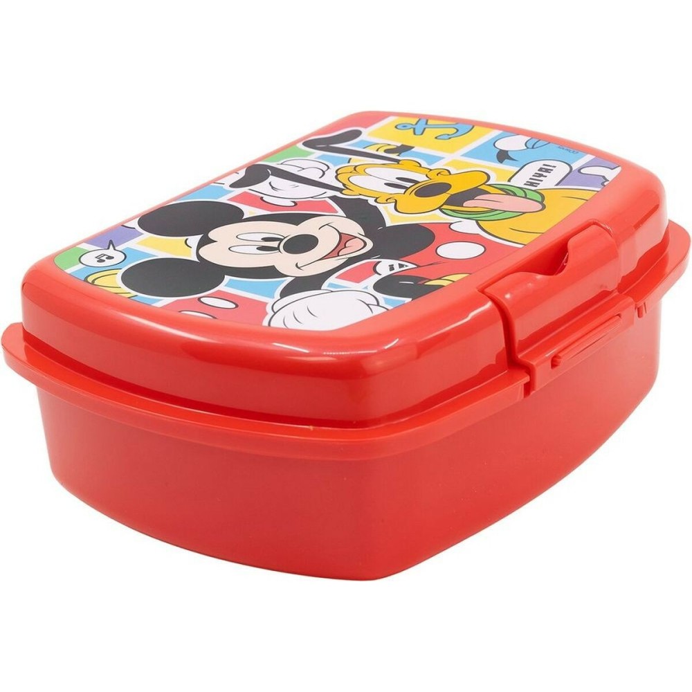 Cutie pentru prânz Mickey Mouse CZ11370 Roșu Plastic