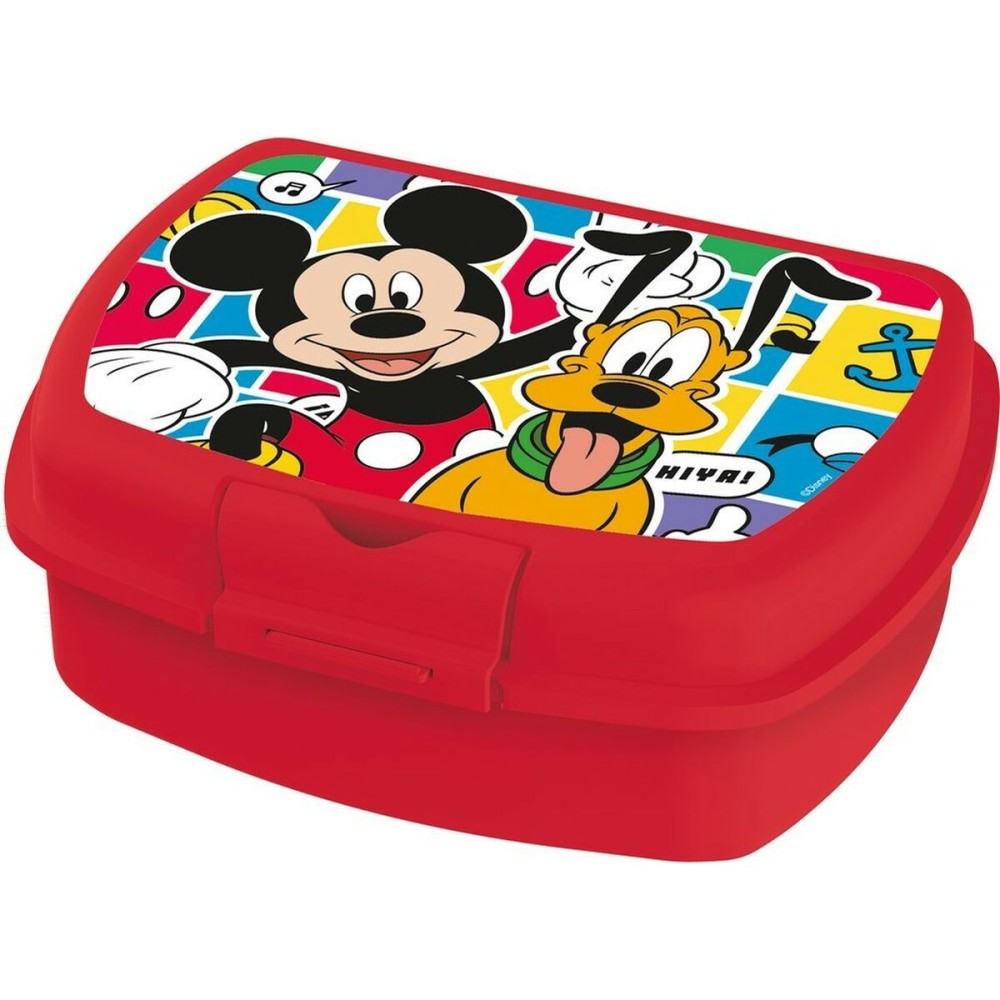 Cutie pentru prânz Mickey Mouse CZ11370 Roșu Plastic