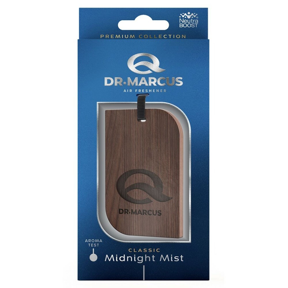 Odorizant pentru Mașină Dr Marcus Classic Midnight Mist Lemn Pandantiv