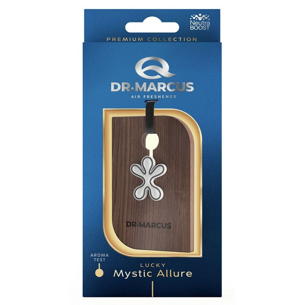 Odorizant pentru Mașină Dr Marcus Lucky Mystic Allure Poliester Lemn Parfum Pandantiv