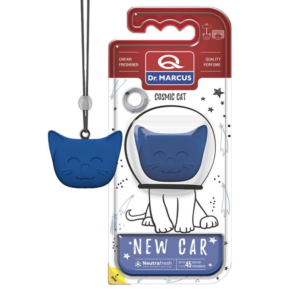 Odorizant pentru Mașină Dr Marcus Cosmic Cat Mașină nouă Plastic Parfum Pandantiv