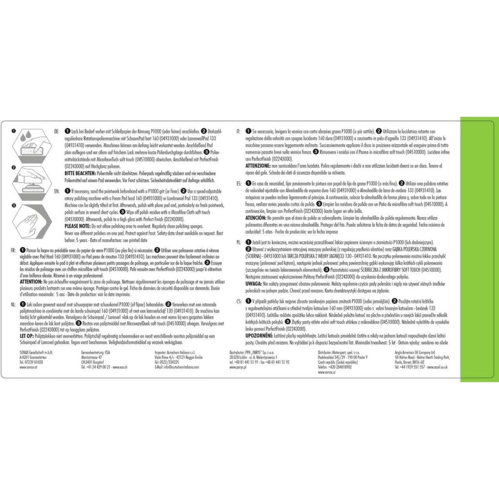 Kit de Curățare pentru Ecrane Sonax SX02463000