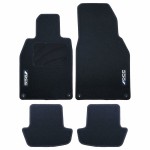Set de covoraș pentru podea auto OCC Motorsport OCCPS0014LOG Negru Porsche 911 992 Кадифе 5 Piese