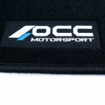 Set de covoraș pentru podea auto OCC Motorsport OCCPS0014LOG Negru Porsche 911 992 Кадифе 5 Piese