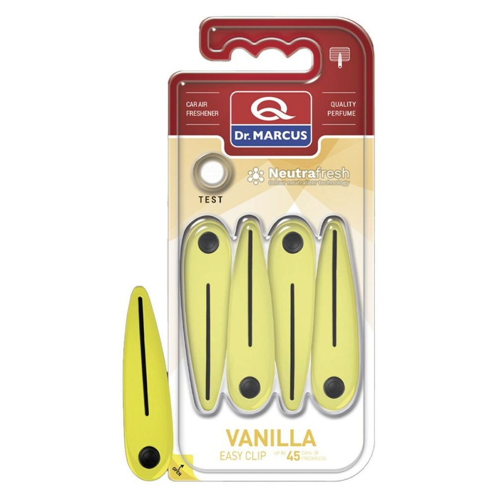 Odorizant pentru Mașină Dr Marcus EASY CLIP VANILLA Vanilie Plastic