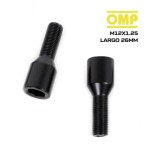 Set de șuruburi OMP OMPS09621201 M12 x 1,25 Negru