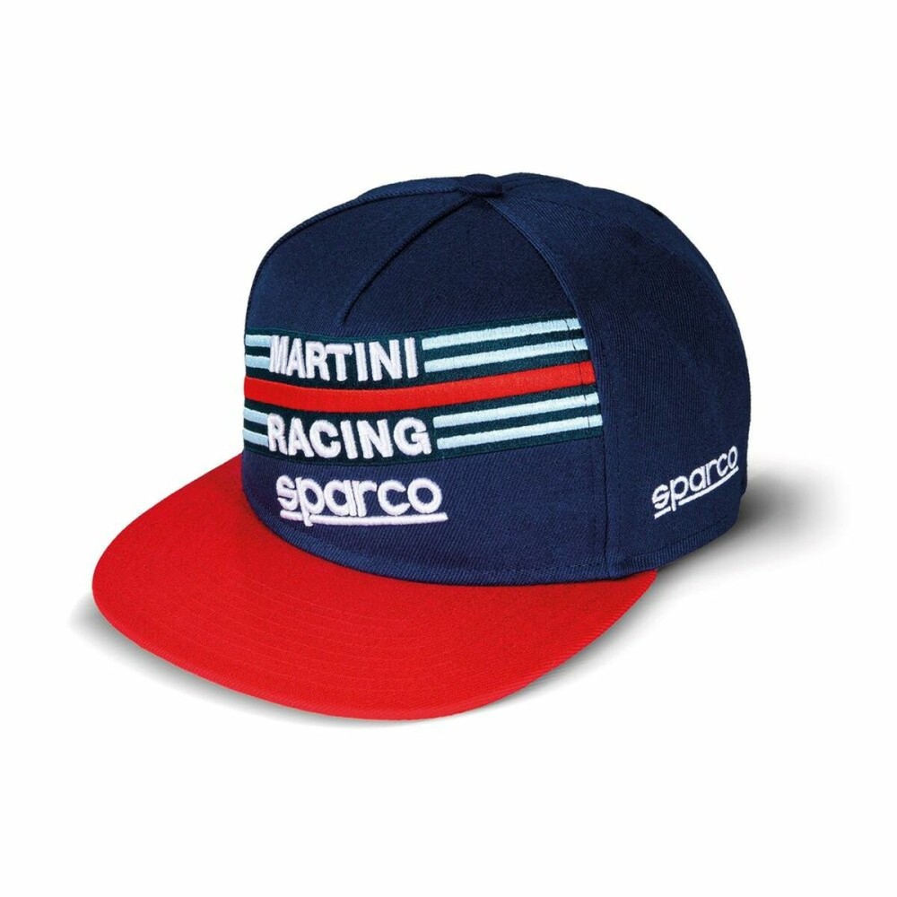 Șapcă Sparco Martini Racing Albastru Roșu