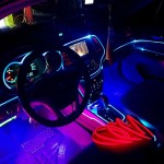 Banda de lumina neon OCC Motorsport 3 m Fibră optică