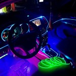 Banda de lumina neon OCC Motorsport 3 m Fibră optică