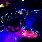 Banda de lumina neon OCC Motorsport 3 m Fibră optică